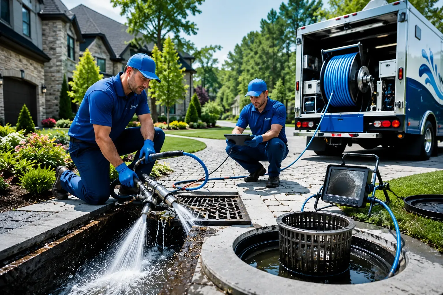 Local outdoor drain cleaning professionals in Mineral Bluff, GA
